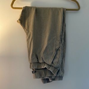 ZARA washed green joggers size M